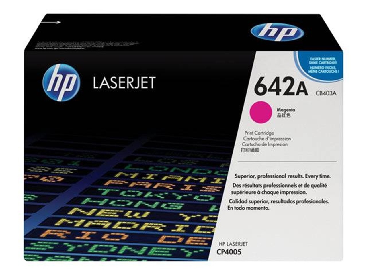 CB403A HP642A MAGENTA TONER 7500P LJ CP4005