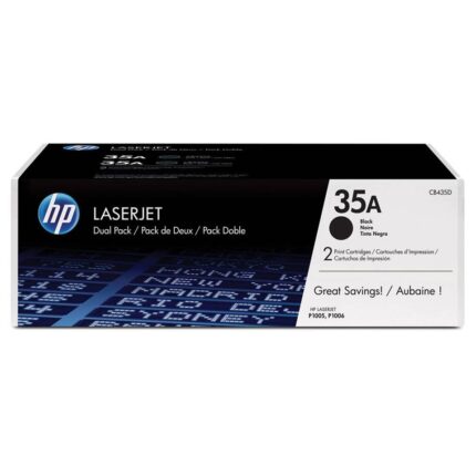 CB435AD HP35A BLACK DUAL PACK TONER 1500P LJ P1005/P1006