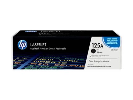 CB540AD HP125A BLACK DUAL TONER LJ CM1312mfp CP1215/1515n/1518n