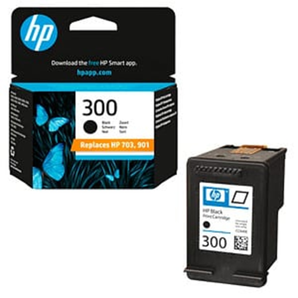 CC640EE HP300 & HP901 BLACK INK 4ml 200P DJ D1660/D1663/D1668/D2530/D2545/D2560 (HP901)