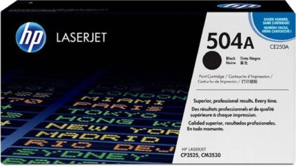CE250A(D) HP504A HP BLACK TONER LJ CM3530 mfp/CP3525n/CP3525x/CP3525dn/CM3530f