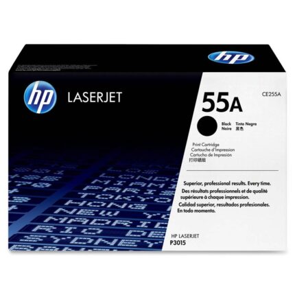 CE255A HP55A BLACK TONER 6000P P3015/500 MFP M525