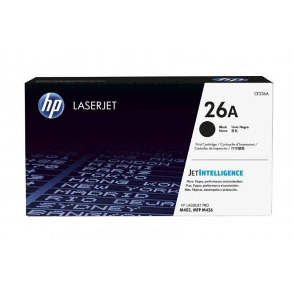 CF226A HP26A BLACK TONER LJ PRO M402/402D/402DN/426/DW/FDN