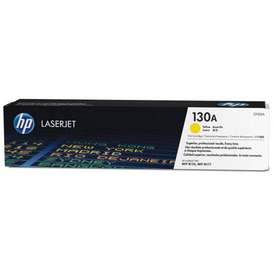 CF352A(S) HP130A YELLOW LASER TONER 1000P CF352A(S) HP130A YELLOW LASER TONER 1000P