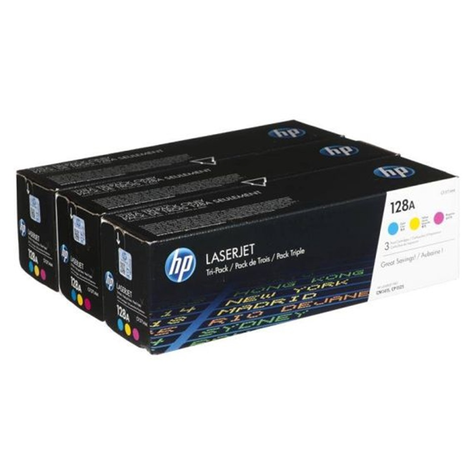 CF371AM HP TONER 128A CYM TRI-PACK TONER