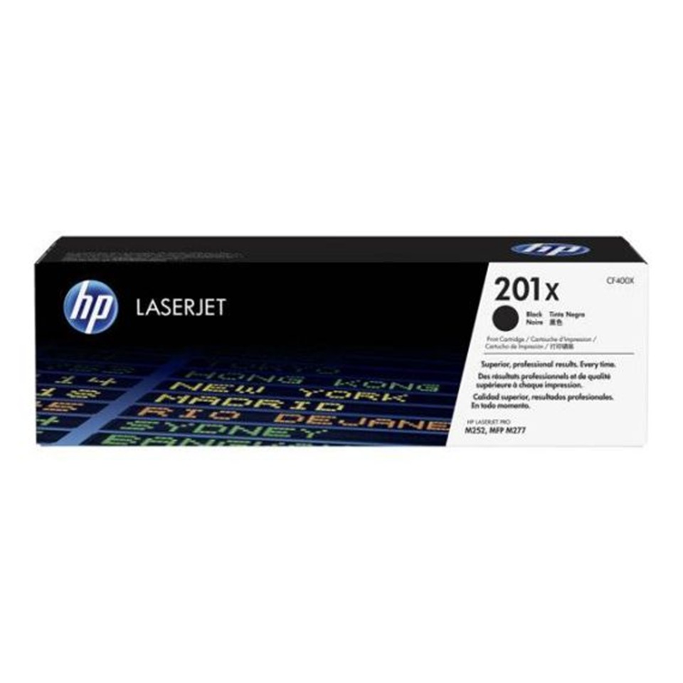 CF400X HP 201X BLACK TONER PRO M252 BLK CF400X HP 201X BLACK TONER PRO M252 BLK