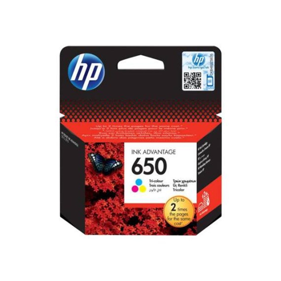 CZ102AE HP650 TRI COLOUR INK 200P DJ 2515/1015/1515/2645/3515/4635/2545/4645
