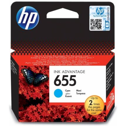 CZ110AE HP655 CYAN INK DJ 3525/4615/4625/5525/6525