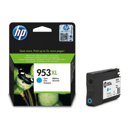 F6U16AE HP953XL CYAN INK CARTRIDGE HP OJ 8210/8710/8715/87/20/8725/87/30
