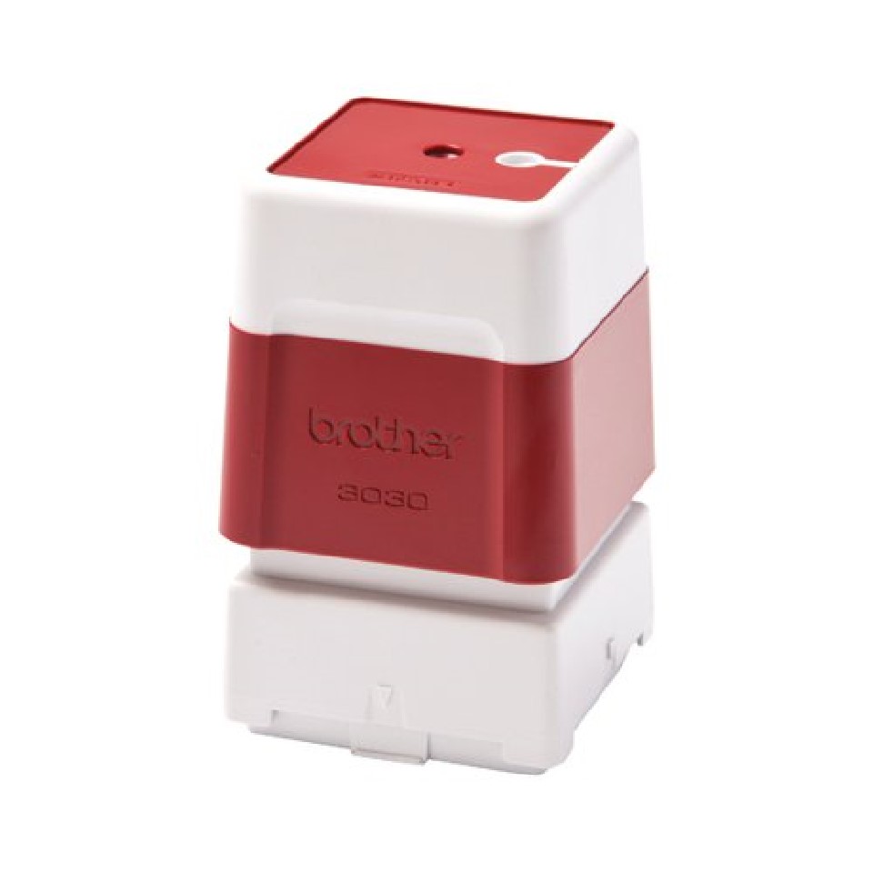 PR3030R RED 30 X 30(mm) BROTHER STAMP