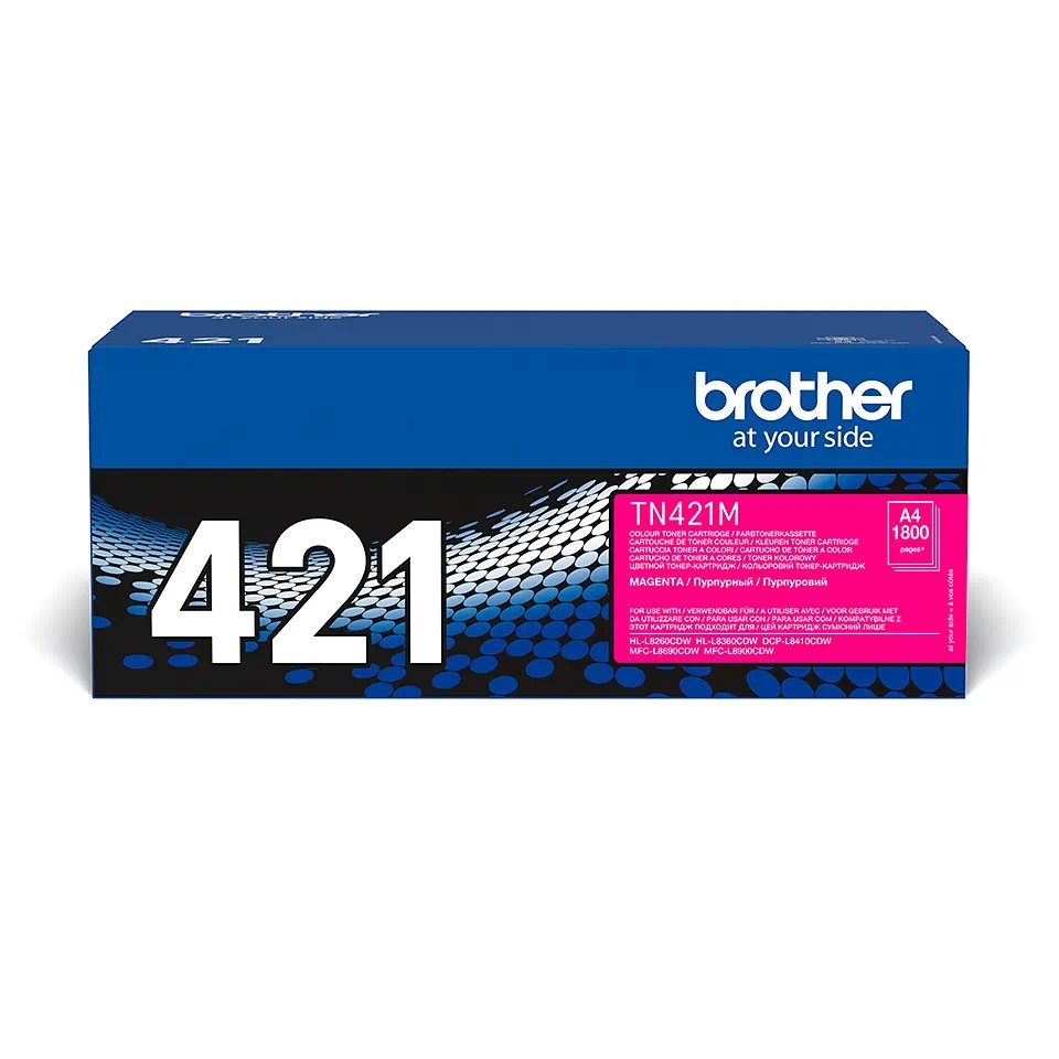 TN421M BROTHER MAGENTA TONER 1800P TN421M BROTHER MAGENTA TONER 1800P