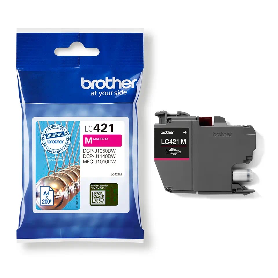 LC421M (S) Magenta ink cartridge 200 pages MFC-J1010DW