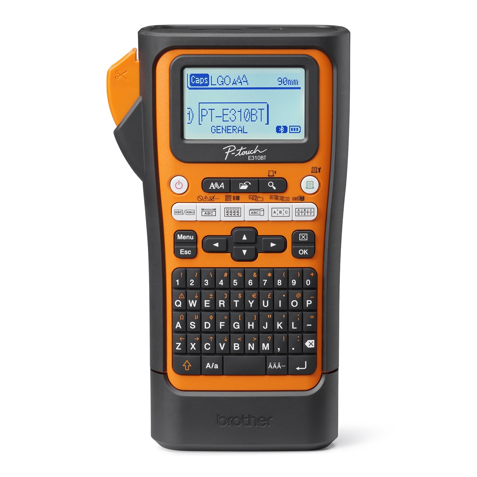PTE310BTVP BROTHER Handheld Industrial Label Printer (TZe Tapes)