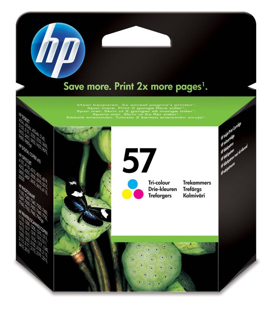 C6657AE HP57 TRICOLOUR INK 500P DJ 450/5150/5151/5550/5552/5650/5652/5655/5850